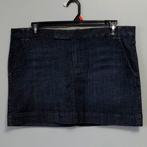 Gap Denim Mini Skirt.  Size 14